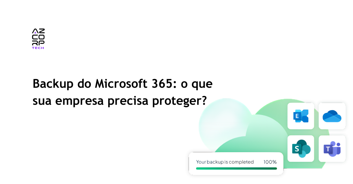 Backup do Microsoft 365 o que sua empresa precisa proteger Backup do Microsoft 365: o que sua empresa precisa proteger?